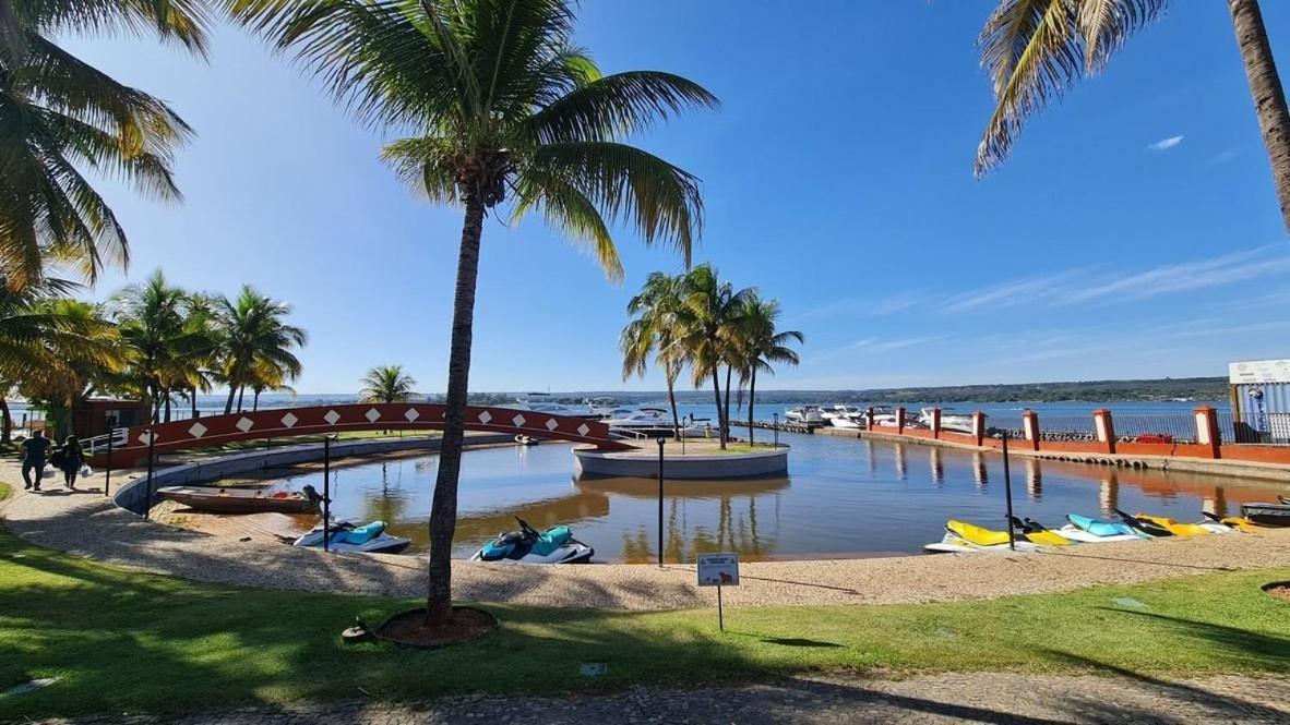 Luxuoso Flat Lake Side Com Vista Para O Lago Brasília Exterior foto